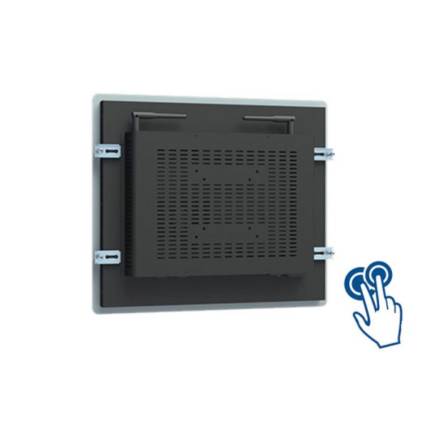 17-Inch Reliable Linux Monitor for Industrial Operations and Security Panels