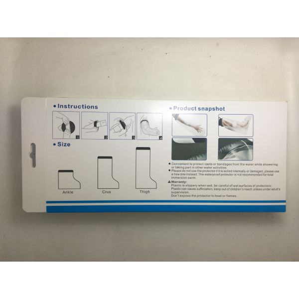 TPU Bandage Wound Protector Adult Short Leg Waterproof Cast Cover