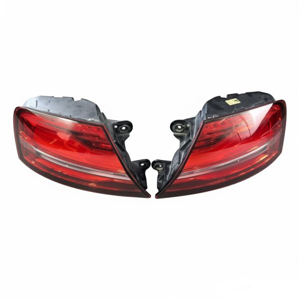 For Audi A8 2018-2020 LED Tail Light, Red Lens, Fully Functional, Genuine OEM