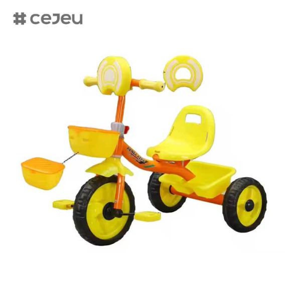 CJ-HLZ-791 Children's Pedal Tricycle Stylish Front Design Equipped with Music and Lights New Model Kids Tricycle