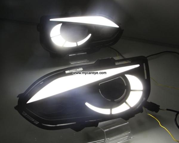America Honda Jazz fit Car DRL LED Daytime driving Lights aftermarket 2017-2018