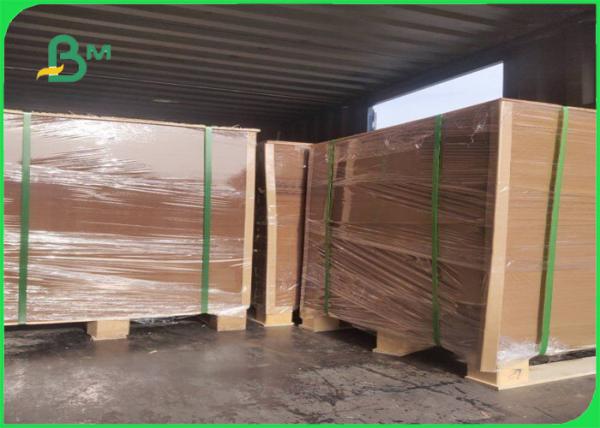 FDA Approved 160gsm + 10g Virgin Coated Brown kraft Paper Roll For Paper Cup