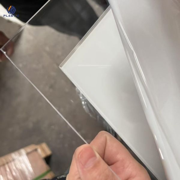 Best-selling 100% Virgin material acrylic sheet high quality with transparent plastic protective film