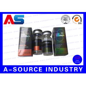 Коробка пробирок 10ml изготовленного на заказ тестостерона пустая, CMYK/цвет Panton контейнер 10 Ml