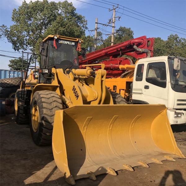                  Nice Working Condition Cat Loader 966h, Used 23 Ton Construction Wheel Loader Caterpillar 966h 966g Payloader Popular in Gulf Country and Africa             