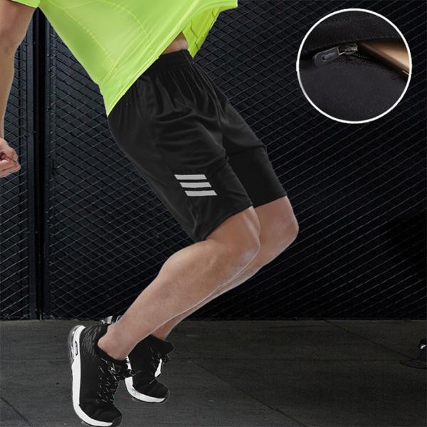 Running Wear Shorts Gym Workout Quick Dry Mens Shorts Pant Sports