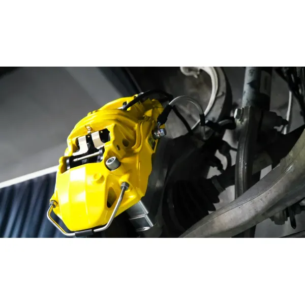 Front Big Brake Kit 6 Piston Caliper with 405x34mm rotor BBK auto brake system For Porsche Macan 20 Inch car rim
