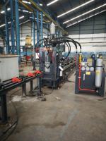 Linha da máquina de perfuração do ângulo do CNC da energia hidráulica para a torre de aço do ângulo