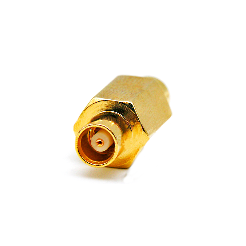 Brass Radio Frequency Adapter MCX-KK MCX Female To Female Adapter Low Loss