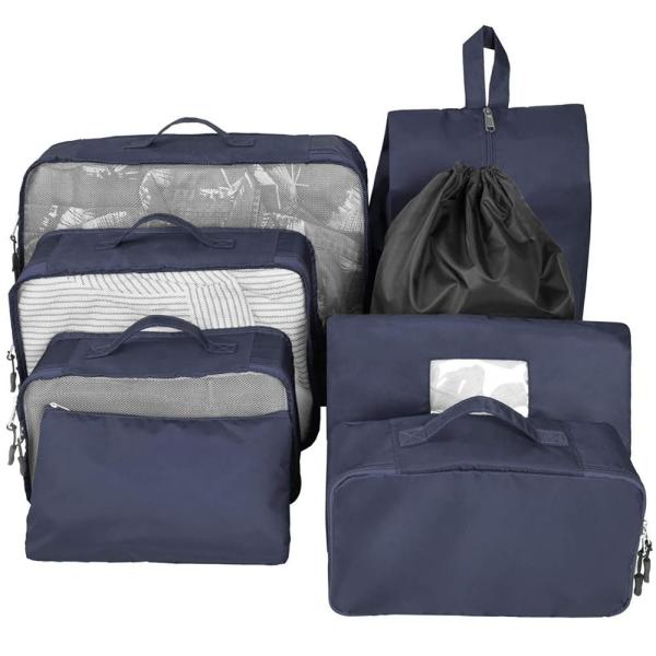 Expandable Travel Packing Cubes Toiletry Chic Smart Folding Luggage Accessories