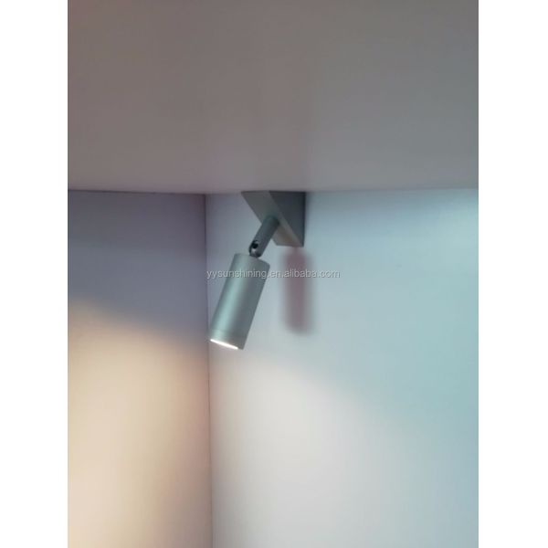 Mini Corner Adjustable 1- Surface-mounted High Power LED Spot Light for Retail Showcase