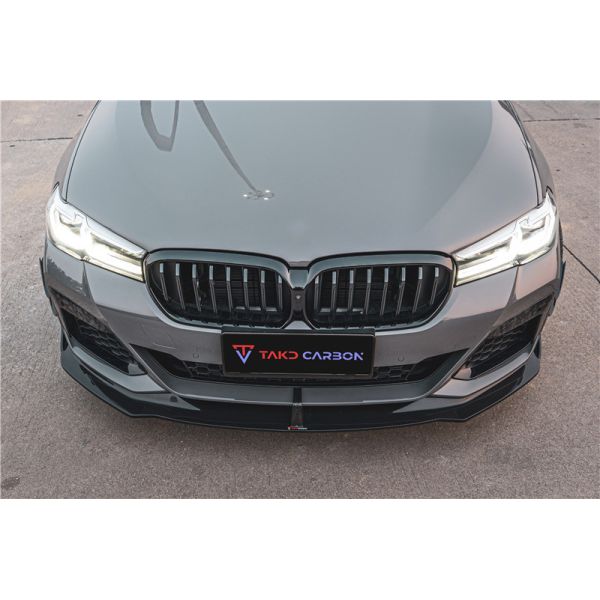 Nuevo producto para BMW 525 530 540 G30 G38 Kit de carrocería de fibra de carbono G30 G38 Fibra de carbono Frente de la pala Difusor de la falda lateral