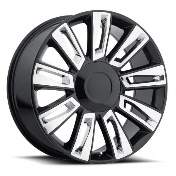 24 Inch Cadillac Replica Wheels Escalade Platinum 22 Inch Chrome Rims 6 Lug 4740