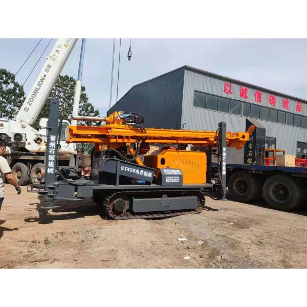 Big Horsepower Underground Water Drilling Machine Rig ST200 Pneumatic