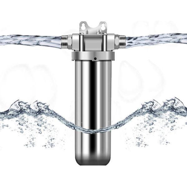 High Precision Cartridge Filter Housing Mirror Polishing Single Core Pipe