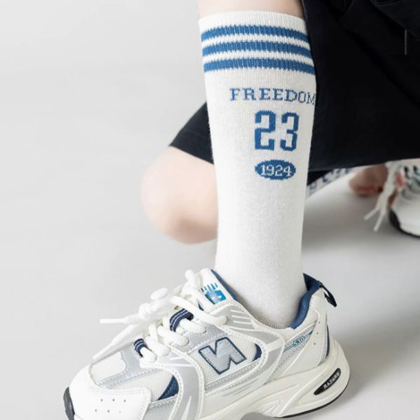 Knee High Comfortable Kids Cotton Socks Seamless Toe Cotton Children Socks