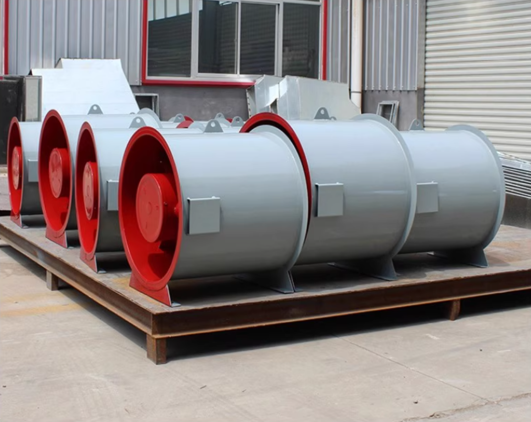 High Safety Smoke Extract Fans with AC Motor and Stainless Steel Blades for Efficient Ventilation