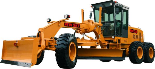 NK130 Full Visual Field 125kw Mini Road Grader Machine