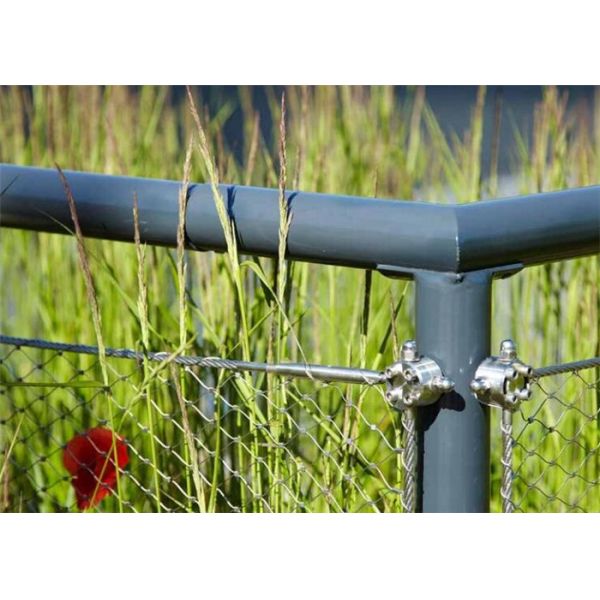 Aisi304 2mm Cable Eye Ends Accessories For Stainless Steel Cable Mesh