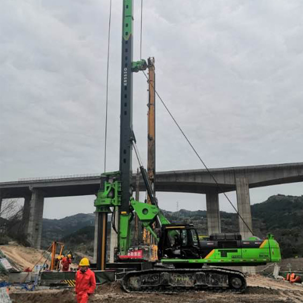Машина буровой установки сверла Tysim 26m 2000mm гидравлическая роторная сверля