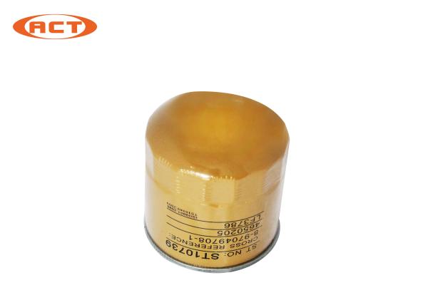 O Oem de Hitachi parte o filtro de óleo 8-97049708-1 LF3786 dos filtros de Hitachi P502039