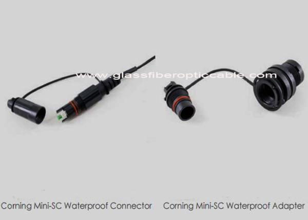 100M Length Fiber Optic Patch Cables Customized SC APC Connectors