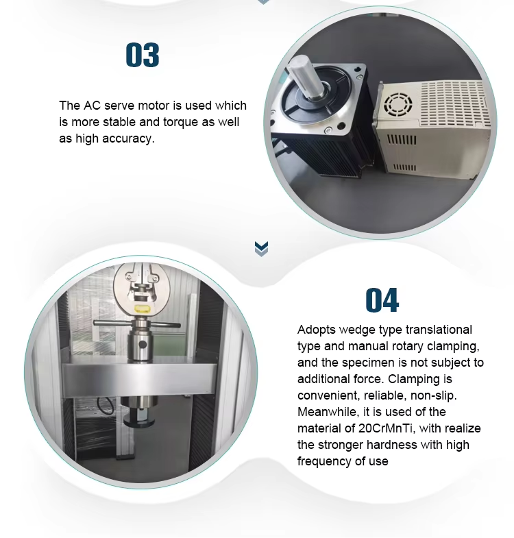 100kN Max Test Force Computerized Universal Testing Machine with Touch Screen Interface for Tensile Compression Strength