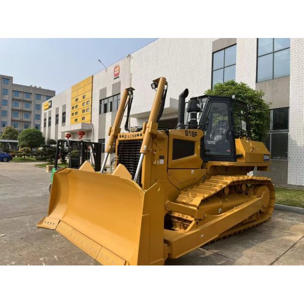 Second Hand Small Crawler Bulldozer Energy Efficient 818F With Power Transmission
