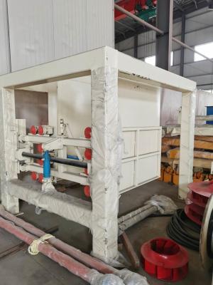 Máquina ventilada da produção do bloco de cimento para o material de construção - estação de levantamento hidráulica da pálete para a carga da empilhadeira