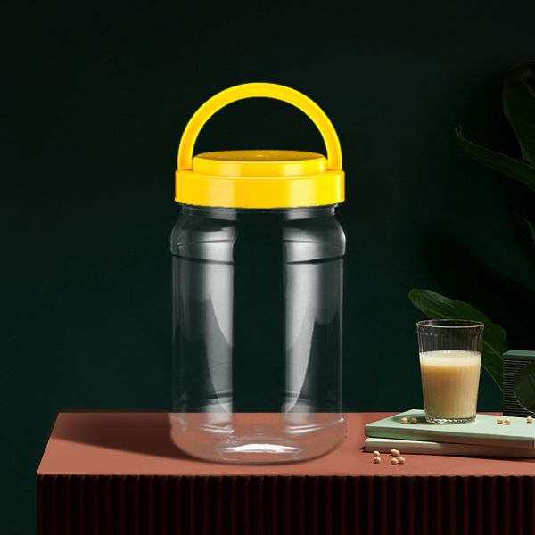 опарникы пластмасового контейнера ЛЮБИМЦА качества еды 900ml для варениь меда масла с крышкой винта верхней