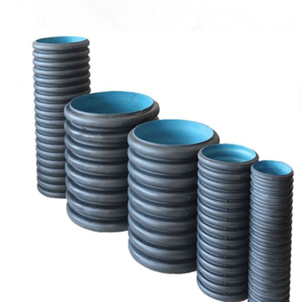 Подгонянное трубы дренажа стены двойника HDPE вызревание рифленой пластиковое анти-