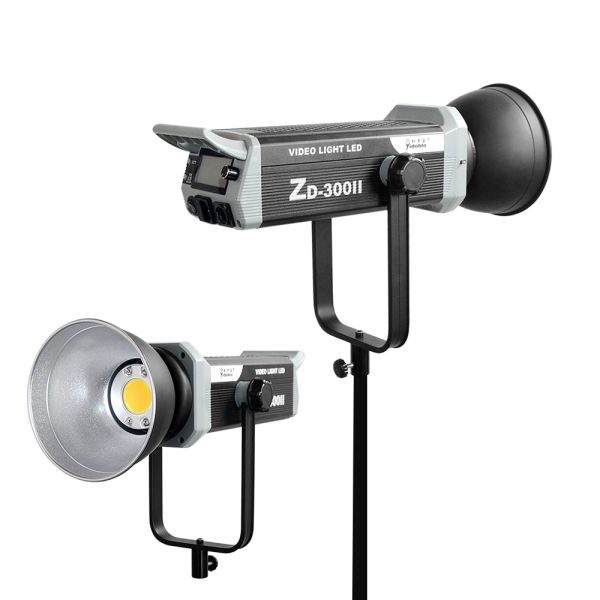 300w haute puissance LED lumière de photographie double température de couleur 2700K-7500K adapté pour le studio de prise de vue de la photographie en plein air remplir la lumière