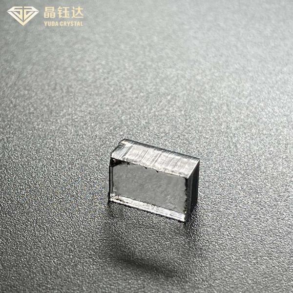 O laboratório áspero do CVD dos diamantes da cor do GH do retângulo criou 10 diamantes fracos do Ct