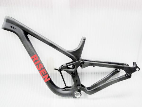 Bicicleta de montanha com quadro de suspensão total Boost 27.5+/29er Enduro Carbono 148x12