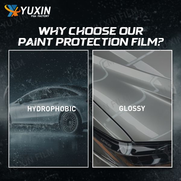 TPU Car Paint Protection Film OEM Ultra Glossy Heat Healing Anti Scratches  PPF