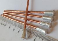 3x90mm de aço revestido de cobre bi-metálico CD pinos de soldagem com base de soldagem de alumínio