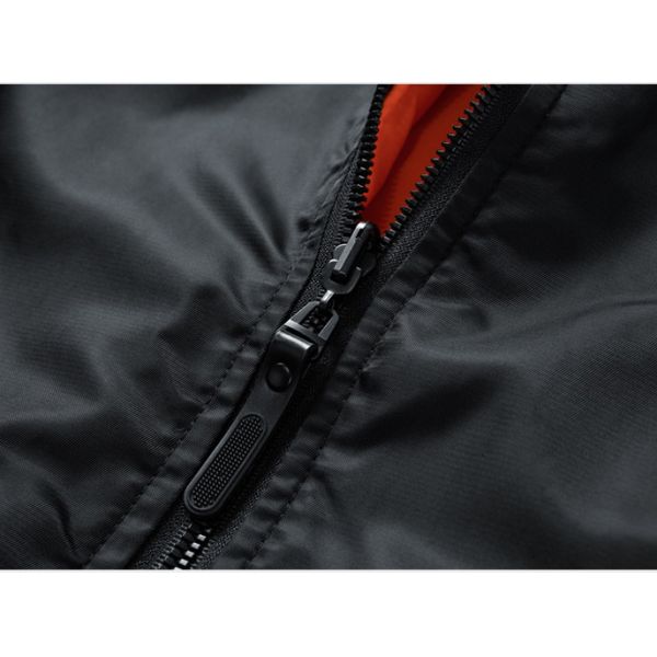 Одежда OEM куртка зимнее ветроустойчивое бомбардировщик полезное полиэстер мотоциклет ткань наружные воротнички куртки для мужчин