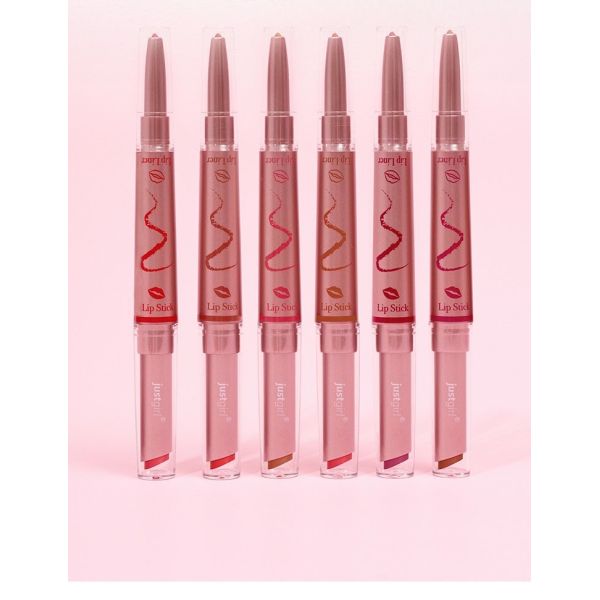 Double Ended Exquisite Long Lasting Waterproof Lipstick Pencil Kit FDA Certified