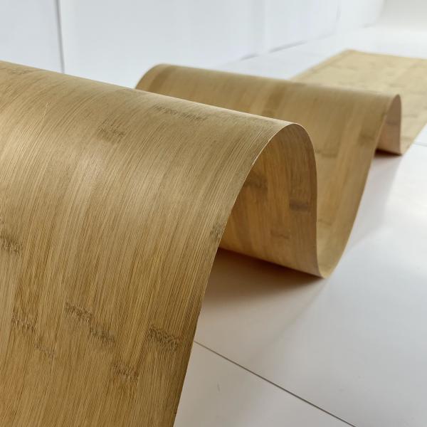 Sturdy Natural Bamboo Wood Veneer For Indoor Home Decoration