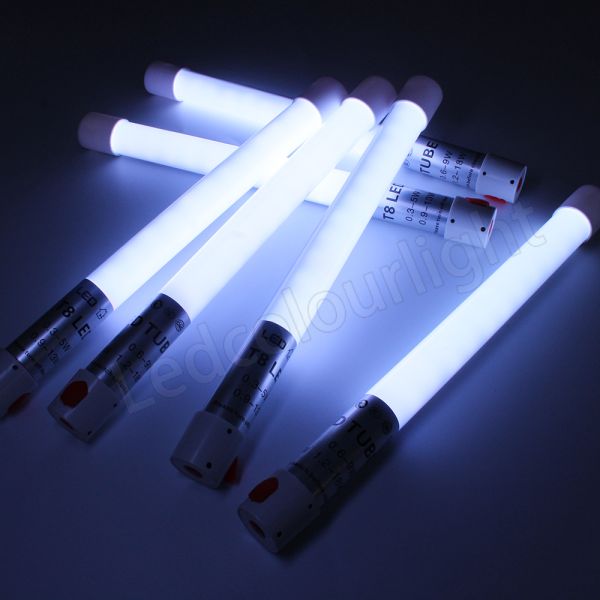 2200mAh Battery Rechargeable LED Tube Light T8 RGB Tube Suitable for Portable standing