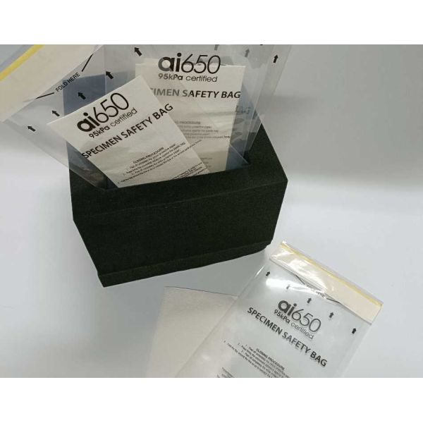 Биологический тип 100% ЛДПЭ сумки перехода образца 95кпа пластиковый