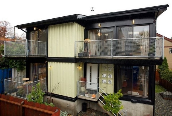 Anti Earthquake Prefabricated Steel House House / Flat Pack Container