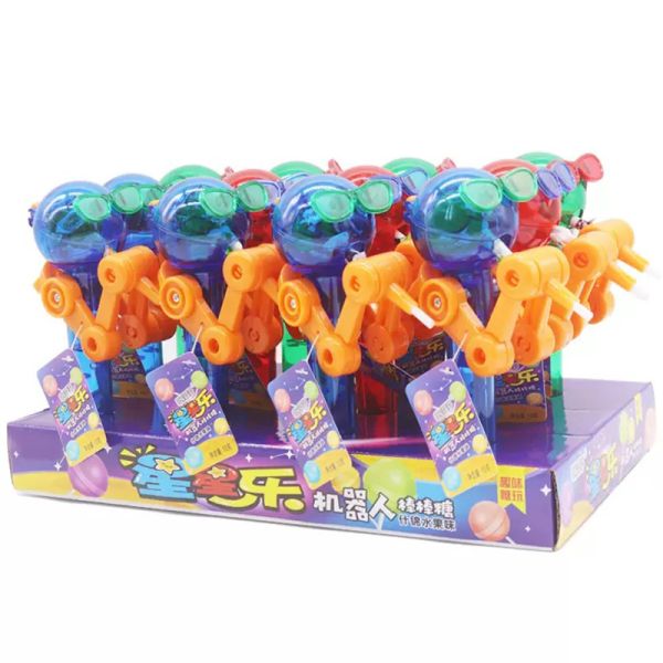 Candy Factory Wholesale Sweets Fun Children's Candy Toys Fruit Flavor Hard Lollipops
