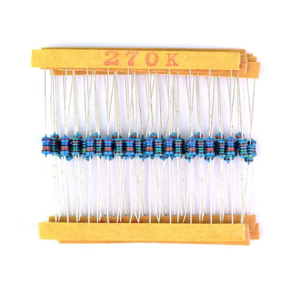 1% Tolerance Metal Film Resistor Electronic Components 30 Values 100g