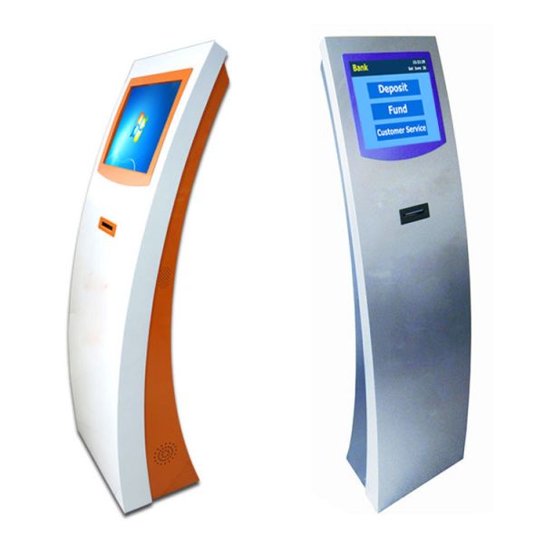 Automatic Bank Wireless Queue Management System Ticket Dispenser Kiosk Unit