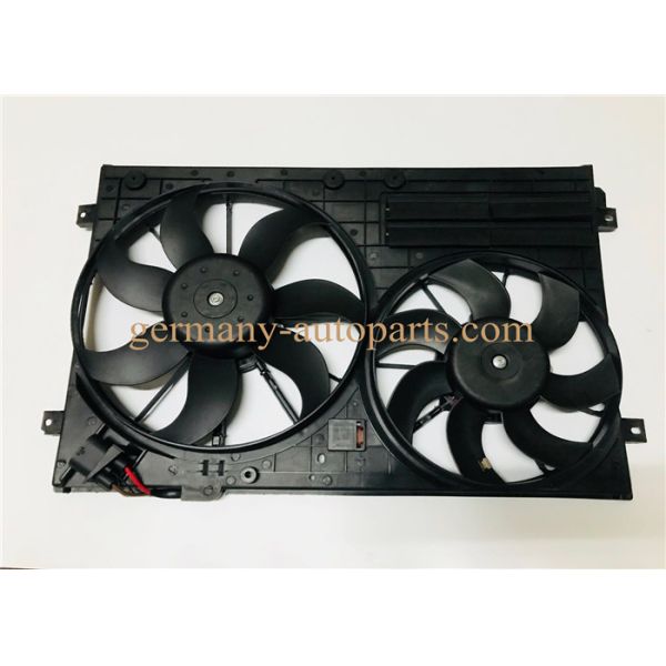 12V 90mm Height Radiator Cooling Fan , VW Golf 1K0121207 AA Car Radiator Fan