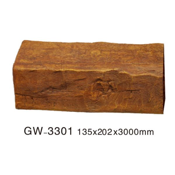 GW-3301 Free Sample weight Primed White Polyurethane Light Weight Beam