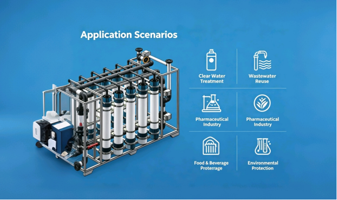 9-inch PVDF Integrated Ultrafiltration (UF) System