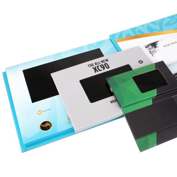 Economy Advantage LCD Video Book Perfect Business Gift with 600Amh-6000Amh Battery Capacity