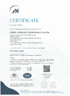 Anjeka4610 rheology additive with modified polyamide solution achieve higher coating thickness BYK607